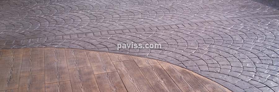 Molde Adoquín con madera para hormigón impreso - PAVISS