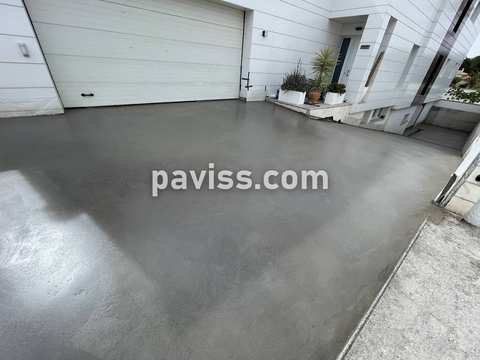 Obra de pavimento de hormigón realizada por PAVISS