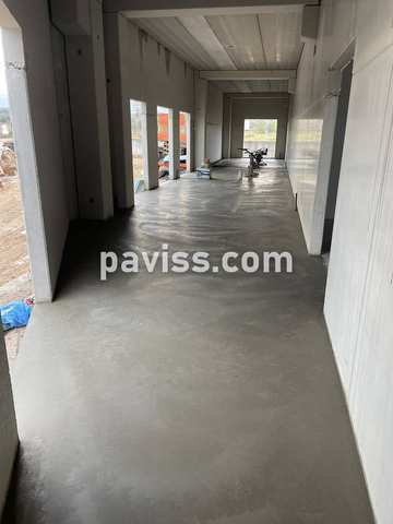 Obra de pavimento de hormigón realizada por PAVISS