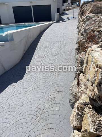 Obra de pavimento de hormigón realizada por PAVISS
