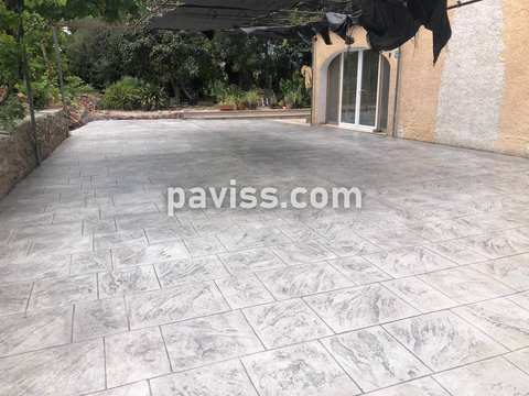 Obra de pavimento de hormigón realizada por PAVISS