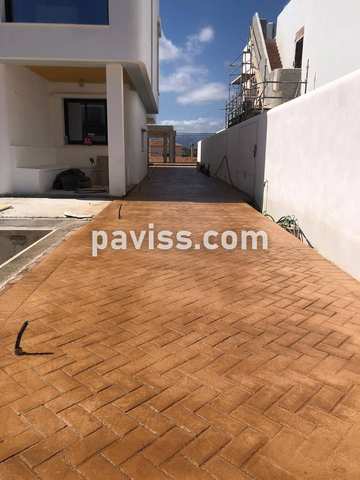 Obra de pavimento de hormigón realizada por PAVISS