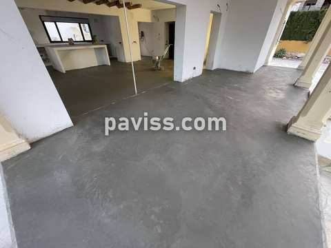 Obra de pavimento de hormigón realizada por PAVISS