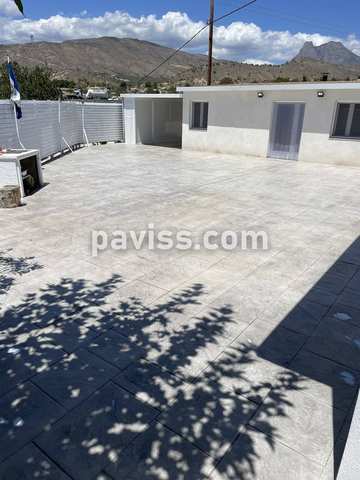 Obra de pavimento de hormigón realizada por PAVISS