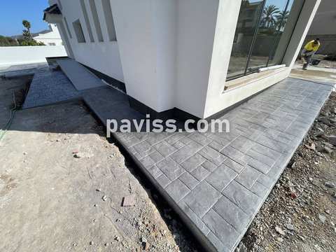 Obra de pavimento de hormigón realizada por PAVISS