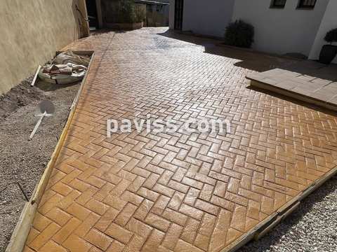 Obra de pavimento de hormigón realizada por PAVISS