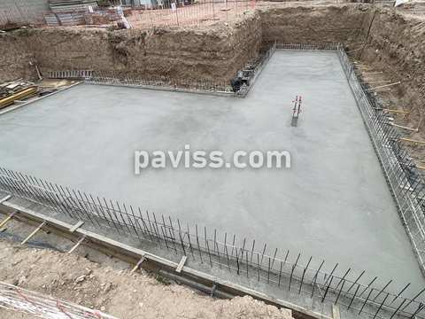 Obra de pavimento de hormigón realizada por PAVISS