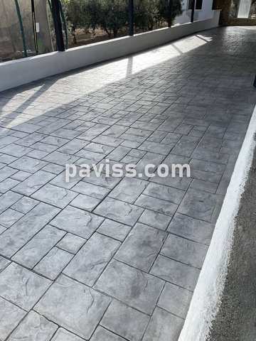 Obra de pavimento de hormigón realizada por PAVISS