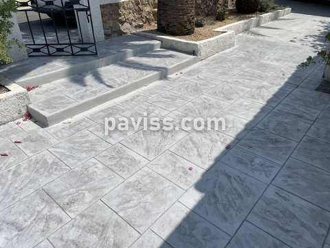 Obra de pavimento de hormigón realizada por PAVISS