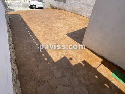 Obra de pavimento de hormigón realizada por PAVISS