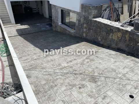 Obra de pavimento de hormigón realizada por PAVISS