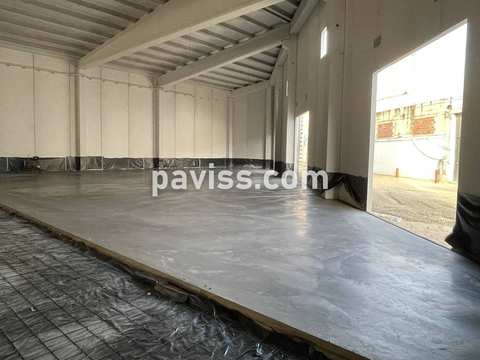 Obra de pavimento de hormigón realizada por PAVISS