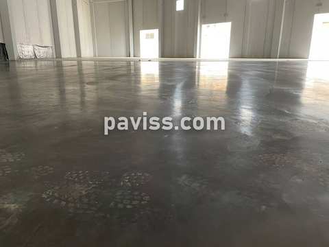 Obra de pavimento de hormigón realizada por PAVISS