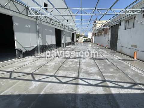 Obra de pavimento de hormigón realizada por PAVISS