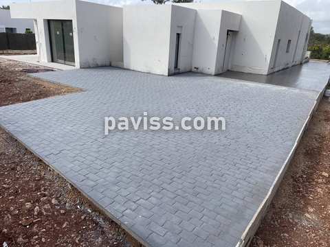 Obra de pavimento de hormigón realizada por PAVISS