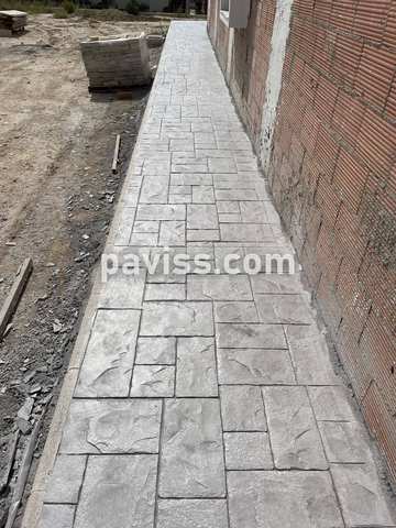 Obra de pavimento de hormigón realizada por PAVISS