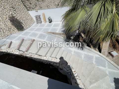 Obra de pavimento de hormigón realizada por PAVISS