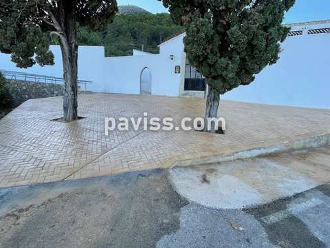Obra de pavimento de hormigón realizada por PAVISS
