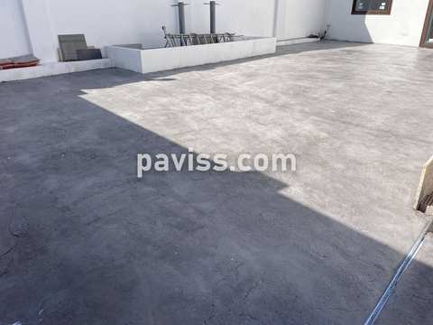 Obra de pavimento de hormigón realizada por PAVISS