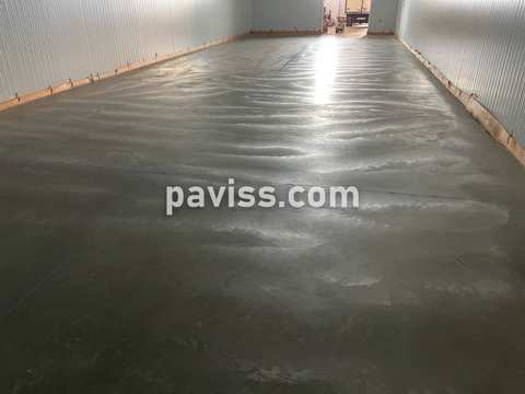 Obra de pavimento de hormigón realizada por PAVISS