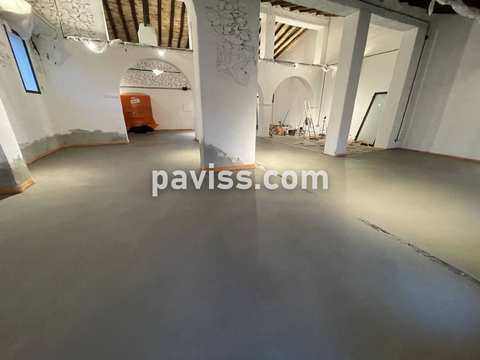 Obra de pavimento de hormigón realizada por PAVISS