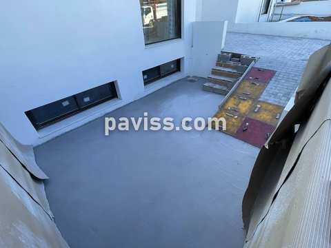 Obra de pavimento de hormigón realizada por PAVISS