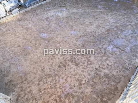 Obra de pavimento de hormigón realizada por PAVISS