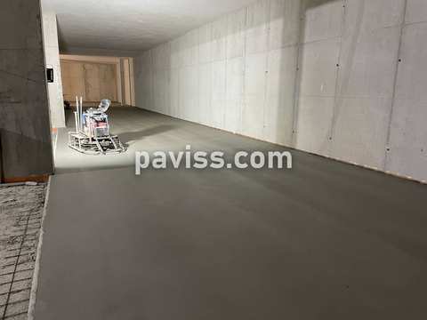 Obra de pavimento de hormigón realizada por PAVISS