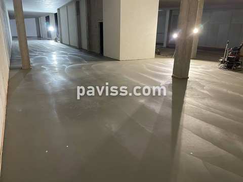 Obra de pavimento de hormigón realizada por PAVISS