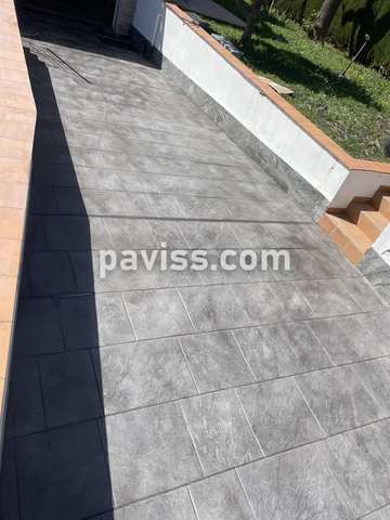 Obra de pavimento de hormigón realizada por PAVISS