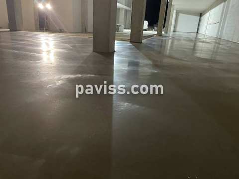 Obra de pavimento de hormigón realizada por PAVISS