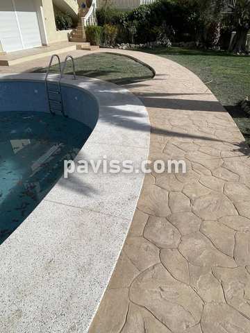Obra de pavimento de hormigón realizada por PAVISS
