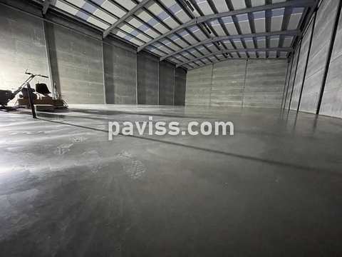 Obra de pavimento de hormigón realizada por PAVISS