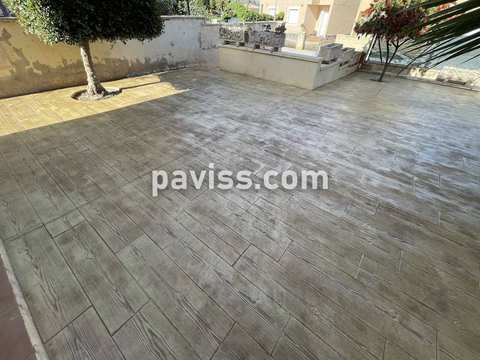 Obra de pavimento de hormigón realizada por PAVISS