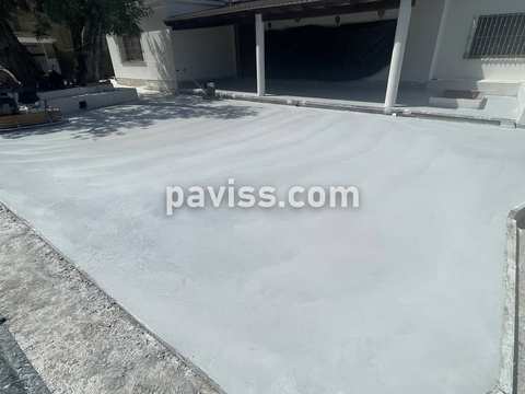 Obra de pavimento de hormigón realizada por PAVISS