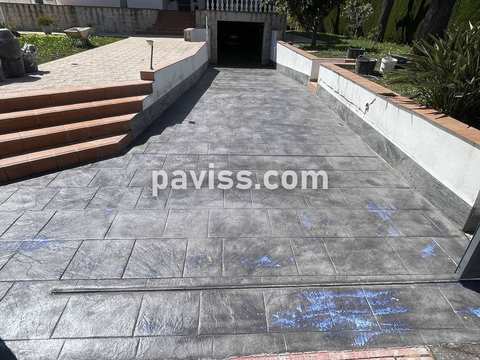 Obra de pavimento de hormigón realizada por PAVISS