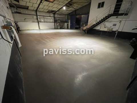 Obra de pavimento de hormigón realizada por PAVISS