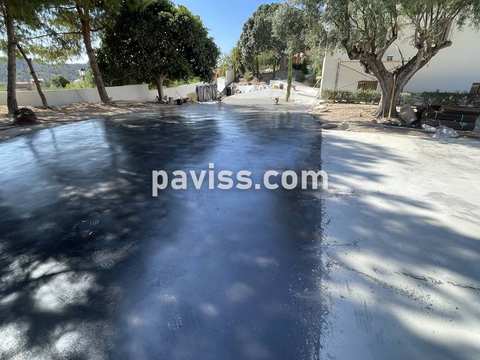 Obra de pavimento de hormigón realizada por PAVISS