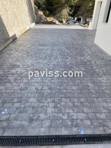Obra de pavimento de hormigón realizada por PAVISS