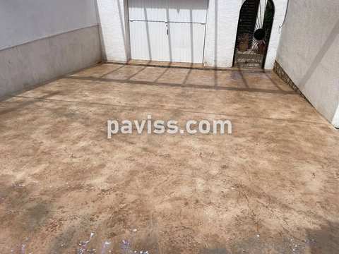 Obra de pavimento de hormigón realizada por PAVISS