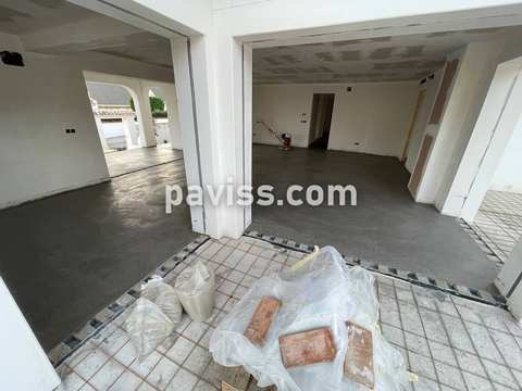 Obra de pavimento de hormigón realizada por PAVISS