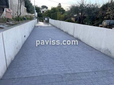 Obra de pavimento de hormigón realizada por PAVISS