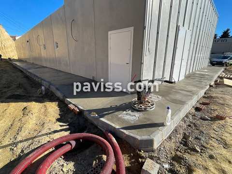 Obra de pavimento de hormigón realizada por PAVISS