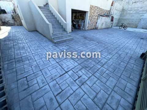 Obra de pavimento de hormigón realizada por PAVISS