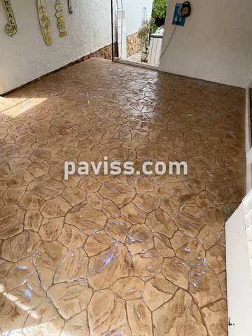 Obra de pavimento de hormigón realizada por PAVISS
