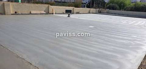 Obra de pavimento de hormigón realizada por PAVISS
