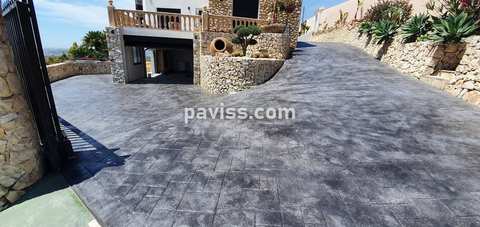 Obra de pavimento de hormigón realizada por PAVISS