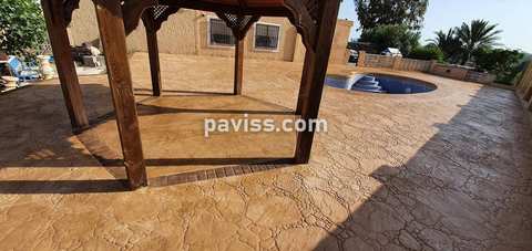 Obra de pavimento de hormigón realizada por PAVISS