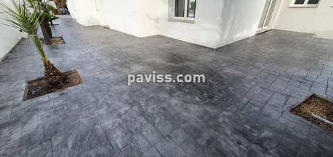 Obra de pavimento de hormigón realizada por PAVISS