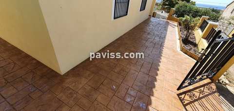 Obra de pavimento de hormigón realizada por PAVISS